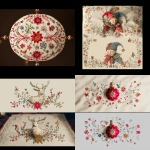 **<https://s.mj.run/M40VviLxYwk> please keep this ornament and proportin exactly the same! And acreate a 3 realistic pillow.** - <@1065580761668919307> (fast)