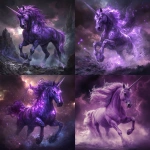 **Anthropoid ultraviolet unicorn ukiyo-equine as characterized by Dark’purple, muscular, powerful, massive, angry, raging, destructive, formidable, superhuman, powerfully built, bashing, invincible, enraged, fierce, iconic, behemoth, superhero, unstoppable, brute force, larger-than-life, intense, towering.** - <@1018138887199129620> (fast)