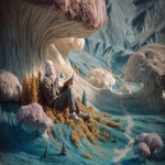 **<https://s.mj.run/2BuvFHsAoq4> Cotton Clouds Paint a Scene of an Old Man Relaxing in the Forest Drinking some Tea, Looking over a book containing Fluvioglacial-Outwash-Plaines Craft-World Hyper-RealityMash --ar 3:2 --v 7.0** - Image #1 <@426654487248109579>