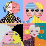 **Diptych illustration of Daphne Guinness in the iconic style of the Marilyn Monroe Diptych by Andy Warhol and Gordon Walters, featuring a digital art style, symmetrical composition. --raw --ar 5:6 --sref 3856636652 <https://s.mj.run/7huq_etkEPE> --p yryu28v fi33rew --s 450 --v 7.0** - <@1209615304372658177> (relaxed)
-# Create, explore, and organize on [midjourney.com](<https://midjourney.com/imagine?from_discord=1>)