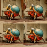 **<https://s.mj.run/JGGUA8uc3gQ> a continental drift stea punk operating with the machine --v 7.0 --raw** - Zoom Out by <@1071135204846096475> (fast)