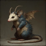**a creature with an opossum mother and dragon father no child --v 7.0** - Image #2 <@414172407717429259>