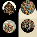 **<https://s.mj.run/KzVO7cCJih4> a logo with stacked blocks as homes like habitat in montreal within a circle, surreal --s 250** - <@999895176619237436> (fast)