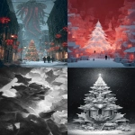 **have a holly jolly monochronolith Christmas --ar 9:16 --v 7.0** - <@911637101290877029> (fast)