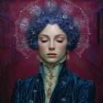 **<https://s.mj.run/LHSCYIg4QiU> <https://s.mj.run/hhDbh-eWJtQ> Marie Antoinette's coral reef wig subjects her to the most beautiful headache ever --profile lr3vzn1 --stylize 1000** - Image #4 <@1057110090387296366>