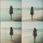 **a photo on a beach of a girl walking away from the camera --v 6.1 --s 50** - Variations (Strong) by <@699706172105556009> (fast)