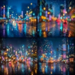 **hyper-realistic rainy street at night, reflections on wet asphalt, realistic raindrops on window, streetlights glowing with atmospheric fog, shallow focus, cinematic lighting --chaos 10 --ar 4:3 --exp 50 --raw --stylize 250 --v 7.0** - <@610664569651855369> (relaxed)
-# Create, explore, and organize on [midjourney.com](<https://midjourney.com/imagine?from_discord=1>)