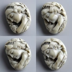 **monothilic Statue of Liberty netsuke Tokyo harbor --v 6.1 --p lfwh18v --style raw** - Variations (Subtle) by <@997245562065789039> (relaxed)