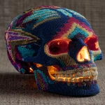 **patchwork beads telomere skull glowing LED Native American --s 250 --v 7.0 --ar 3:4** - Image #2 <@974789918188535848>