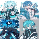 **Un garçon elfe , cheveux Bleu cyan yeux bleus cyan étoiles , avec des formes généreuses et délicat, avec un pulls a capuche::1 girl::-0.5 , wear VTUBERCLOTHES, camera appinterface::1 --ar 3:4 --raw --profile 8u4ruoq t8doast --stylize 50 --niji 6** - <@409716268476923920> (fast)