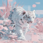 **🐅🧡🐆 --sref 6035664444 --sw 1000 --exp 100 --stylize 1000 --ar 4:5 --q 4** - Image #1 <@948741381743083580>