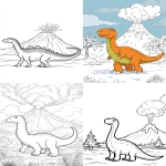 **coloring book for kids, simple, adult colouring book, no detail, outline no colour, dinosaur with a volcano in the background, fill frame, edge to edge, clipart white background --ar 2:3 --raw** - <@1101342237218050058> (fast)
-# Create, explore, and organize on [midjourney.com](<https://midjourney.com/imagine?from_discord=1>)