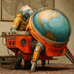 **<https://s.mj.run/JGGUA8uc3gQ> a continental drift stea punk operating with the machine --v 7.0 --raw** - Image #2 <@1071135204846096475>