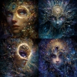 **mother of the universe, goddess with accretion disk halo, galaxies in her eyes, rivers made of stardust, intricate details, interesting textures --p hbb2bdd --v 7.0** - <@995802597548109914> (fast)
-# Create, explore, and organize on [midjourney.com](<https://midjourney.com/imagine?from_discord=1>)