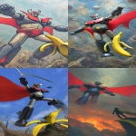 **Great Mazinger leaps into battle \with banana for scale, --chaos 9 --ar 9:19 --profile 7y7x4er --v 7.0 --draft** - <@997642394319208529> (fast)
-# Create, explore, and organize on [midjourney.com](<https://midjourney.com/imagine?from_discord=1>)