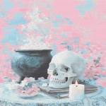 **🪄🔮☠️🕯️🪔 --sref 6035664444 --sw 1000 --exp 100 --stylize 1000 --ar 4:5 --q 4** - Image #1 <@948741381743083580>