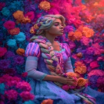 **Rapunzel fairytale told in kaleidochromic tones --ar 4:5 --p ht8lvr3 djcuvnt** - Image #3 <@948741381743083580>