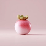 **a cute cosmonautumnal mangosteen, minimalist 3D illustration soft gradients --profile aabz69z** - Image #2 <@937851746712186921>