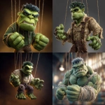 **Hulk reimagined as marionette --v 7.0** - <@1018138887199129620> (fast)