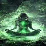 **Behold The Sacred Aventurine One, green glowing mist, spiritual --ar 9:16 --style raw --p 75s6eit** - Image #3 <@1054482006731395092>