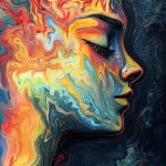 **abstract acid, a face melting --v 6.1** - Image #1 <@699706172105556009>