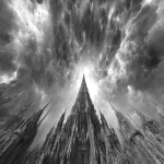 **Monochronolith - more concise, sounds like a mysterious structure or concept, Monochronolithica - adds a lyrical, ancient or mythic flair, Monochronolithium - sci-fi/material element version, Monochronolithos - Greco-Roman inspired, more epic and timeless, Monochronolitha - softens the word, giving it a feminine/organic tone, Chronolithica - emphasizes time and stone without mono, Neochronolith - new + time-stone; evokes evolution or a reboot, Chronomonolith - rearranged emphasis on time before stone, Solichronolith - soli (solo/singular) + time-stone, Echomonolith - suggests echoes of time frozen in stone slight motion blur with long exposure, ray-traced ambient, techno distorted, unreal engine 5, 7-color gradient, freehand drawn, black and white ambient occlusion map --s 400 --c 30 --q 4 --p 4x7uqag jh81ly1 --ar 295:166** - Image #4 <@1059634795207991457>