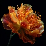 **extraterrestrial orange and yellow flower** - Image #3 <@1005547182792900740>