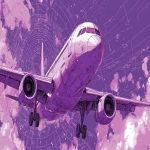 **Zero trust in aviation: when endpoint posture failure takes flight illustration digital with purple accents --ar 16:9** - Image #4 <@153912116150140929>