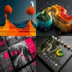 **interactive presentation cover with a roadmap theme. The focus of the presentation is their program with eleven steps to reach the goal. Powerpoint, landing page, UI, UX --v 7.0 --ar 16:9 --stylize 1000** - <@1061750239708577893> (fast)