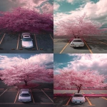 **<https://s.mj.run/qEeV4Z4MR8Q> japan, single cherry blossom tree, top angle view, carpark, clouds sky, amazing colours and lighting, vibrant, nostalgic, --ar 2:3 --v 7.0** - <@299543579276345345> (fast)