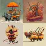 **🍂🦨🏹⚔️ 🌈✏️ 🚨 hotdog** - <@372410297786433538> (relaxed)
-# Create, explore, and organize on [midjourney.com](<https://midjourney.com/imagine?from_discord=1>)