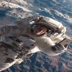 **The photo should be hyperrealistic but with distorted proportions. The framing should distort the proportions, prioritizing the head and shrinking the legs and feet. A 40-year-old female astronaut is on a spacewalk, having fun, smiling, and wearing a transparent helmet. In the background is planet Earth. She is holding a smartphone in her right hand and looking at the screen. Focus on the arm and the phone in the foreground. Use of a wide-angle lens. Natural light, surreal photo, crazy proportions. --ar 9:16** - Image #3 <@1310560084346146826>