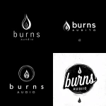 **"burns audio" logo, simple vector, black and white, no shading --v 7.0** - <@1078903911957663794> (fast)