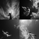 **angel falling on back looking and reaching up toward sky black and white photography** - <@819073620625981460> (fast)
-# Create, explore, and organize on [midjourney.com](<https://midjourney.com/imagine?from_discord=1>)