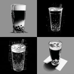 **merge pint of guinness with bubble tea, but in a black and white, graphic way, almost like a technical drawing** - <@1176533510887063603> (fast)
-# Create, explore, and organize on [midjourney.com](<https://midjourney.com/imagine?from_discord=1>)