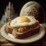 **utopian toast --v 7.0 --sref 3103643578::1 5272044::1 <https://s.mj.run/Mzw7ewJgkws> ::0.67 --sw 75 --stylize 350 --weird 13 --c 14 --ar 7:5** - Image #2 <@345403579139620866>