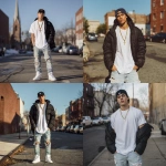 **A handsome fit white Italian man wearing a crisp white t-shirt ' ripped light blue slim jeans, air Jordan 1'Sa gold cross Chain, a backwards Mets hat and a black puffer jacket. The man is about 19 years old with tan skin and dark brown hair. He should be standing on a street In queens.** - <@925555162267922472> (fast)
-# Create, explore, and organize on [midjourney.com](<https://midjourney.com/imagine?from_discord=1>)