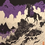 **ultraviolet unicorn ukiyo-e by viktor vasnetsov --ar 16:9 --personalize gc69rzc --niji 6** - Image #3 <@468111880515354625>