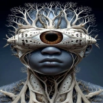 **<https://s.mj.run/CDd2LqYZmt8> insect doll locust roach hive, egg nest alien crawling on a scanline distortion fire, eyes burning, white pupil with red center, roasting on the beach, dusk cinematic --ar 2:3 --s 666 --p ajjw9qi --sref 4240880785 2348464004 <https://s.mj.run/8BMbIED5OrQ> --v 7.0** - Image #4 <@788265797444173834>