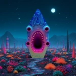 **alien chorus on the opalized wood planet --oref <https://s.mj.run/D199OLhwzzI> --s 750 --p hgxi6dw** - Image #4 <@911637101290877029>