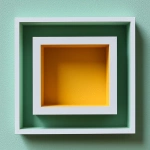 **white, green and yellow box illustration / printing square / three dimensional abstract geometric squares / immersive aesthetics / grandeur of scale --v 6.1 --stylize 250 --chaos 1 --style raw --weird 1 --q 2** - Image #4 <@1080572898269466724>