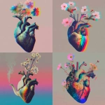 **whimsical tea party anatomical lemonized heart with vines and small flower blooms intertwined with the veins coming from the heart, children's book illustrations --p 9uhxc6m --sref <https://s.mj.run/cDLF6LTbGTk> <https://s.mj.run/n7-Hom8HcBU> <https://s.mj.run/lKknpgDtZGU> <https://s.mj.run/FVdmBT2rUqI> <https://s.mj.run/8L5ZHChgPeM> <https://s.mj.run/b7JMhqwcJXo> <https://s.mj.run/GuuWh6NzQ8w> <https://s.mj.run/xj1LzxkxIwU> <https://s.mj.run/98epcJG3p6s> <https://s.mj.run/GDKClCzuliY> --v 7.0** - <@834468597551333468> (relaxed)
-# Create, explore, and organize on [midjourney.com](<https://midjourney.com/imagine?from_discord=1>)
