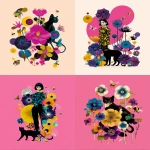 **<https://s.mj.run/JR-nfqT7lZE> <https://s.mj.run/_Bf8e7vKK-U> a children's book illustration loose scribble of flowers, a cat, a mouse, bees and butterflies, for Vogue --ar 9:11 --p s7fydcn iod5bh5 --v 7.0 --raw --sref <https://s.mj.run/xudabFKUr0c> --s 220 --iw .50 --sw 50 --oref <https://s.mj.run/5xbotQkd5MI>** - <@1059292469474373672> (turbo, stealth)