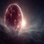 **Cosmic binary system, large glowing neutron star emitting faint pulsar beams, smaller darker quark star orbiting nearby, quark star surface cracked with faint crystalline red-purple glow, clean dark space background with faint starlight, cinematic orbit composition, clear contrast between the two stellar objects, astrophysical documentary realism, sharp focus, clean uncluttered composition, high detail professional thumbnail visual. --ar 16:9 --v 7.0 --s 750** - Image #4 <@1347352121820844044>