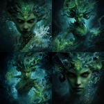 **an ancient eldritch sea goddess with green skin and demonic energy** - Remix (Strong) by <@1102368940535066624> (fast)
-# Create, explore, and organize on [midjourney.com](<https://midjourney.com/imagine?from_discord=1>)