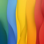 **Minimalistic abstract background, smooth gradient, clean texture, simple design, 4 different vibrant color variations (blue, green, yellow, red), plain and uniform, perfect for advertising banners --ar 16:9 --v 6.0** - Image #4 <@574327435223629844>