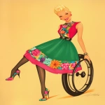 **graffiti motorized wheelchair and disability accessible fashion design sketch --ar 3:4 --niji 6 --p o4l8lp8 --raw** - Image #4 <@948741381743083580>