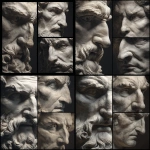 **statue faces** - Variations (Strong) by <@710944814103003228> (fast)
-# Create, explore, and organize on [midjourney.com](<https://midjourney.com/imagine?from_discord=1>)