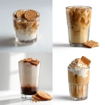 **A PICTURE OF A very realistic photo of a Biscof Lotus biscuit frappé :no cream: in a minimalist and realistic glass tumbler, realistic photo, white background with shadows, 8k --v 7.0** - <@1153355299957260348> (fast)
-# Create, explore, and organize on [midjourney.com](<https://midjourney.com/imagine?from_discord=1>)