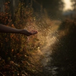 **womans hand in a sprinkler in the autumn evening in the stlye of fincher** - Image #2 <@1047593410929897524>
